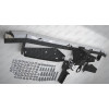 UPK-08-991124.00 PT GROUP Фаркоп с нержавеющей накладкой на УАЗ пикап 2008-, УАЗ Профи 2017- без подрезки бампера. Тип шара: E (легкосъемный шар под квадрат). Нагрузки: 1600/100 кг, масса фаркопа 19,6 кг (без электрики в комплекте)