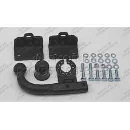 V-020 STEINHOF Фаркоп на Volkswagen Amarok 2010-2022 без снятия и подрезки бампера. Тип шара: A. Нагрузки: 2800/100 кг, масса фаркопа 6 кг (без электрики в комплекте)