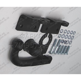 V-020 STEINHOF Фаркоп на Volkswagen Amarok 2010-2022 без снятия и подрезки бампера. Тип шара: A. Нагрузки: 2800/100 кг, масса фаркопа 6 кг (без электрики в комплекте)