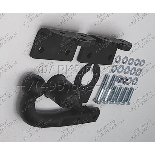 V-020 STEINHOF Фаркоп на Volkswagen Amarok 2010-2022 без снятия и подрезки бампера. Тип шара: A. Нагрузки: 2800/100 кг, масса фаркопа 6 кг (без электрики в комплекте)