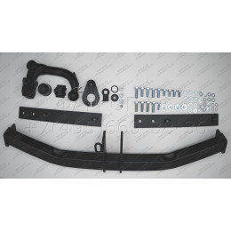V-129 STEINHOF Фаркоп на Volkswagen Tiguan 2007-2016. Требуется подрезка бампера. Тип шара: AV (вертикальное быстросъемное крепление шара на ключе). Нагрузки: 2500