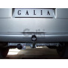 V027A GALIA Полностью оцинкованный фаркоп на Volkswagen T4: Transporter/Caravelle/Multivan 1990-2003, включая 4WD. Тип шара: A. Установка без снятия и выреза бампера. Нагрузки: 2000/100 кг, масса фаркопа 17,82 кг