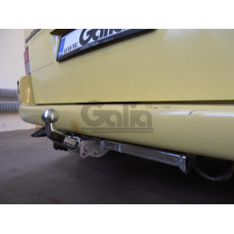 V027A GALIA Полностью оцинкованный фаркоп на Volkswagen T4: Transporter/Caravelle/Multivan 1990-2003, включая 4WD. Тип шара: A. Установка без снятия и выреза бампера. Нагруз