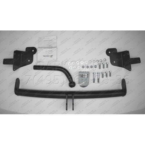 V117-A Лидер-плюс ТСУ для Volkswagen Touran 2003-2010. Требуется подрезка бампера. Нагрузки: 1500/75 кг, масса фаркопа 14,16 кг (без электрики в комплекте)