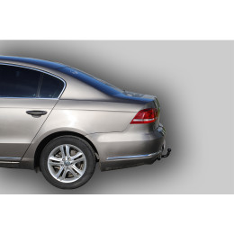 V130-A Лидер-плюс ТСУ для Volkswagen Passat B7 2010-2015. Требуется подрезка бампера. Нагрузки: 1300/75 кг, масса фаркопа 12,4 кг (без электрики в комплекте)