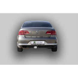V130-A Лидер-плюс ТСУ для Volkswagen Passat B7 2010-2015. Требуется подрезка бампера. Нагрузки: 1300/75 кг, масса фаркопа 12,4 кг (без электрики в комплекте)