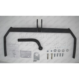 VW 27 AVTOS Фаркоп на Volkswagen Polo V хетчбек 2009-2018. Необходима подрезка бампера. Тип шара: A. Нагрузки: 1000/75 кг, масса фаркопа 13,5 кг (без электрики в комп