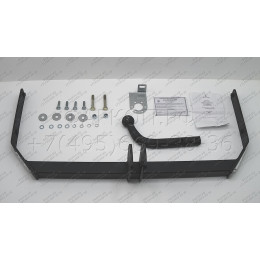 VW 27 AVTOS Фаркоп на Volkswagen Polo V хетчбек 2009-2018. Необходима подрезка бампера. Тип шара: A. Нагрузки: 1000/75 кг, масса фаркопа 13,5 кг (без электрики в комп