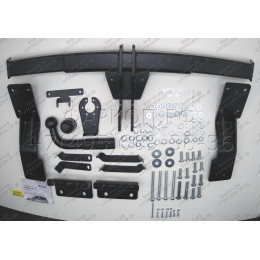 F.2317.001 BERG Фаркоп на Hyundai Santa Fe 2006-2012. Требуется подрезка бампера. Тип шара: A. Нагрузки: 2000/75 кг, масса фаркопа 24,8 кг (без электрики в комплекте)