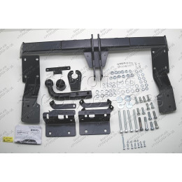 F.2317.001 BERG Фаркоп на Hyundai Santa Fe 2006-2012. Требуется подрезка бампера. Тип шара: A. Нагрузки: 2000/75 кг, масса фаркопа 24,8 кг (без электрики в комплекте)