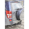 2850-A ORIS Фаркоп на Suzuki Grand Vitara 5 дверей 2005-2016 без выреза в бампере. Тип шара: A. Нагрузки: 1500/75 кг, масса фаркопа 19,4 кг (без электрики в комплекте)