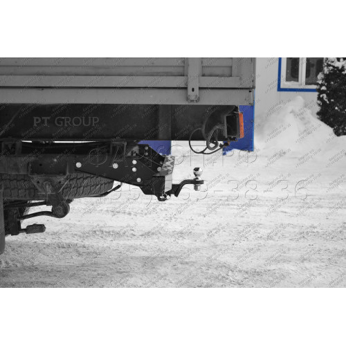 UPK-08-991124.00 PT GROUP Фаркоп с нержавеющей накладкой на УАЗ пикап 2008-, УАЗ Профи 2017- без подрезки бампера. Тип шара: E (легкосъемный шар под квадрат). Нагрузки: 1600/100 кг, масса фаркопа 19,6 кг (без электрики в комплекте)