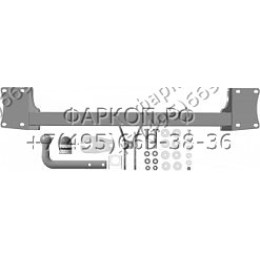 90201-A MOTODOR Фаркоп с оцинкованным шаром на BMW X5 E70 2007-2013, X5 F15 2013-2018, BMW X6 F16 2014-2019, кроме моделей с M-пакетом. Невидимый вырез бампера. Тип шара: A. Наг