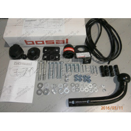2527-A ORIS Фаркоп на Citroen Berlingo I 1996-2008, Peugeot Partner I 1996-2008. Необходима подрезка бампера. Тип шара: A. Нагрузки: 1100/75 кг, масса фаркопа 12 кг (без электрики