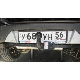 3985-A ORIS Фаркоп на Ford Ecosport 2WD/4WD 2014-2019 без выреза в бампере. Тип шара: A. Нагрузки: 1200/75 кг, масса фаркопа 18,4 кг (без электрики в комплекте)