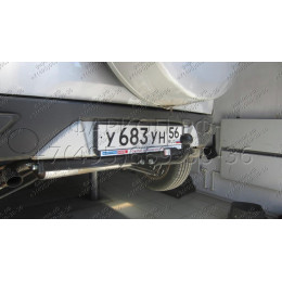 3985-A ORIS Фаркоп на Ford Ecosport 2WD/4WD 2014-2019 без выреза в бампере. Тип шара: A. Нагрузки: 1200/75 кг, масса фаркопа 18,4 кг (без электрики в комплекте)