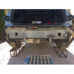 2155-A ORIS Фаркоп на Skoda Kodiaq 2017-2023, Volkswagen Tiguan II 2016-2024, Skoda Karoq 2017-, Seat Ateca 2016- без выреза в бампере. Тип шара: A. Нагрузки: 2530/100 кг, масса фаркопа 18 кг (без