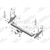 GW 06 AVTOS Фаркоп на Great Wall Wingle 3 2007-2011 без подрезки бампера. Тип шара: A. Нагрузки: 1200/75 кг, масса фаркопа 21 кг (без электрики в комплекте)
