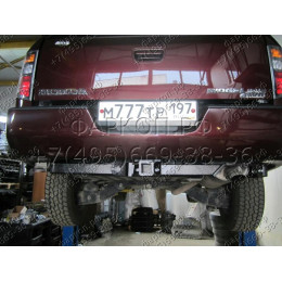 FA 0973-E Бизон Фаркоп на Honda Ridgeline 2005-2014 без подрезки бампера. Тип шара: E (легкосъемный шар под квадрат). Нагрузки: 3200/120 кг. Не комплектуется элек