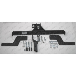 RLO-12-991122.00 PT GROUP Фаркоп на Renault Logan седан 2014-2022, Renault Logan Stepway 2019-2022 без подрезки бампера. Тип шара: E (легкосъемный шар под квадрат). Нагрузки: 1500/75 