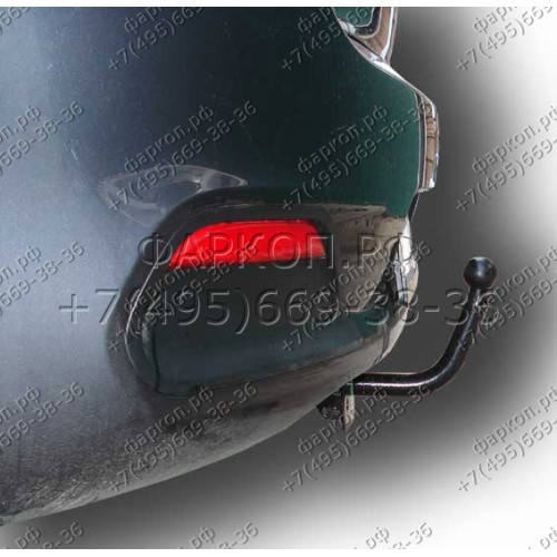 K120-A Лидер-плюс ТСУ для Kia Ceed хетчбек 2012-2018 без снятия и выреза бампера. Нагрузки: 1200/75 кг, масса фаркопа 16,64 кг (без электрики в комплекте)