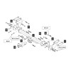 079130 TOWRUS Фаркоп на Citroen Spacetourer 2016-, Citroen Jumpy 2017-, Peugeot Traveller 2016-, Peugeot Expert 2016-, Opel Zafira Life 2019-, Opel Vivaro 2019-, Toyota ProAce 2016- без снятия и выреза бампера. Тип шара: EA (E с антистуком). Нагрузки: 250
