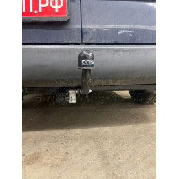 1174-A ORIS Фаркоп на Opel Combo 2004-2012 без выреза в бампере. Тип шара: A. Нагрузки: 1200/50 кг, масса фаркопа 17 кг (без электрики в комплекте)