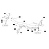 15179532 BALTEX Фаркоп на Infiniti QX56 2004-2010 без снятия и выреза бампера. Тип шара: E. Нагрузки: 2800/150 кг, масса фаркопа 24 кг (без электрики в комплекте)