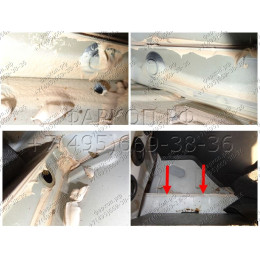 1429-A ORIS Фаркоп на Renault Duster 2012-2015. Необходима подрезка бампера. Тип шара: A. Нагрузки: 1500/75 кг, масса фаркопа 18 кг (без электрики в комплекте)