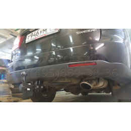 S-452 STEINHOF Фаркоп на SsangYong Kyron 2005-2016. Требуется подрезка бампера. Тип шара: A. Нагрузки: 2300/100 кг, масса фаркопа 26,5 кг (без электрики в комплекте)