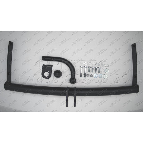 2185-A ORIS Фаркоп на Volkswagen Passat B6 седан 2005-2011. Необходима подрезка бампера. Тип шара: A. Нагрузки: 1500/50 кг, масса фаркопа 13,3 кг (без электрики в комплекте)