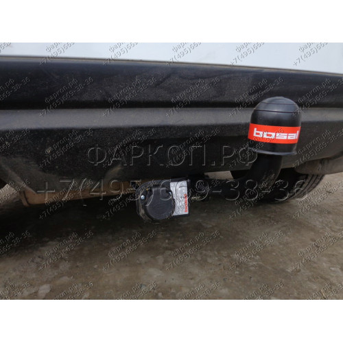 1429-A ORIS Фаркоп на Renault Duster 2012-2015. Необходима подрезка бампера. Тип шара: A. Нагрузки: 1500/75 кг, масса фаркопа 18 кг (без электрики в комплекте)