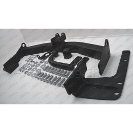 3032-A ORIS Фаркоп на Toyota Land Cruiser 100 VX 1998-2007, Lexus LX470 2003-2007 без выреза в бампере. Тип шара: A. Нагрузки: 1500/100 кг, масса фаркопа 20 кг (без электрики в комп