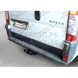 P105-FC Лидер-плюс ТСУ для Peugeot Boxer 3 L4 2006-, Citroen Jumper L4 2006-, Fiat Ducato L4 2006- без снятия и выреза бампера. Тип шара: FC. Нагрузки: 1200/50 кг, масса фаркопа 21,9 кг,