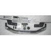 3090-FL ORIS Тюнинговый фаркоп с металлической накладкой на Toyota Land Cruiser Prado J150 2010-2023, Lexus GX460 2010-2014 без выреза в бампере. Тип шара: F. Нагрузки: 2000/120 кг, масса фаркопа 21 кг (без электрики в комплекте)
