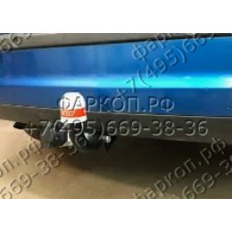 6011 Трейлер Фаркоп для Ford Focus 2 хетчбек 2004-2011, Ford Focus C-MAX 2003-2010. Требуется подрезка бампера. Тип шара: A. Нагрузки: 1000/50 кг, масса фаркопа 14,5 кг (без 