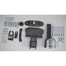 3888.32 SHERIFF Фаркоп на Toyota Land Cruiser 200 2008-2021, Lexus LX570 2008-2021, Lexus LX450d 2015-2021 без подрезки бампера. Тип шара: E. Нагрузки: 2500/75 кг, масса фаркопа 14 кг (без эле