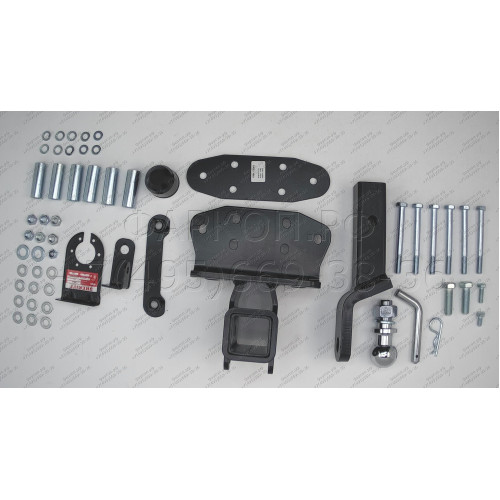 3888.32 SHERIFF Фаркоп на Toyota Land Cruiser 200 2008-2021, Lexus LX570 2008-2021, Lexus LX450d 2015-2021 без подрезки бампера. Тип шара: E. Нагрузки: 2500/75 кг, масса фаркопа 14 кг (без электрики в комплекте)