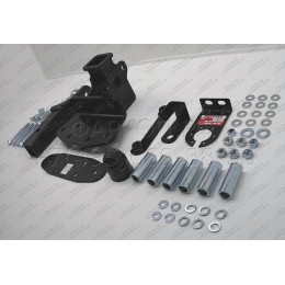 3888.32 SHERIFF Фаркоп на Toyota Land Cruiser 200 2008-2021, Lexus LX570 2008-2021, Lexus LX450d 2015-2021 без подрезки бампера. Тип шара: E. Нагрузки: 2500/75 кг, масса фаркопа 14 кг (без эле