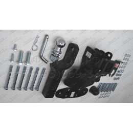 3888.32 SHERIFF Фаркоп на Toyota Land Cruiser 200 2008-2021, Lexus LX570 2008-2021, Lexus LX450d 2015-2021 без подрезки бампера. Тип шара: E. Нагрузки: 2500/75 кг, масса фаркопа 14 кг (без эле
