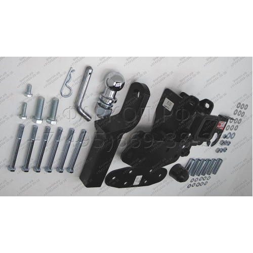 3888.32 SHERIFF Фаркоп на Toyota Land Cruiser 200 2008-2021, Lexus LX570 2008-2021, Lexus LX450d 2015-2021 без подрезки бампера. Тип шара: E. Нагрузки: 2500/75 кг, масса фаркопа 14 кг (без электрики в комплекте)