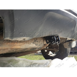 1429-A ORIS Фаркоп на Renault Duster 2012-2015. Необходима подрезка бампера. Тип шара: A. Нагрузки: 1500/75 кг, масса фаркопа 18 кг (без электрики в комплекте)
