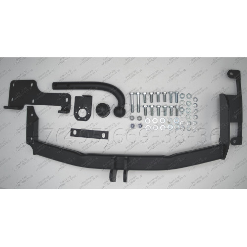 4351-A ORIS Фаркоп на Nissan Murano 2005-2008 без выреза в бампере. Тип шара: A. Нагрузки: 1500/80 кг, масса фаркопа 18 кг (без электрики в комплекте)