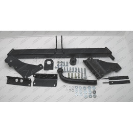 4382-A ORIS Фаркоп на Nissan Qashqai 2014-2021 без подрезки бампера. Тип шара: A. Нагрузки: 1800/100 кг, масса фаркопа 21 кг (без электрики в комплекте)