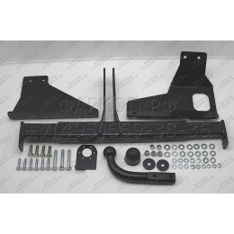 5533-A ORIS Фаркоп на Honda CR-V 2012-2017. Необходима подрезка бампера. Тип шара: A. Нагрузки: 1500/75 кг, масса фаркопа 23,6 кг (без электрики в комплекте)