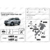 F.5714.003 BERG Фаркоп на Toyota Land Cruiser Prado 120 2002-2009, Prado 150 (кроме Black Onyx) 2009-2023, Lexus GX470 2003-2009, Lexus GX460 2009-2023. Требуется подрезка бампера. Тип шара: E. Нагрузки: 2200/120 кг, масса фаркопа 9,5 кг (без электрики в 