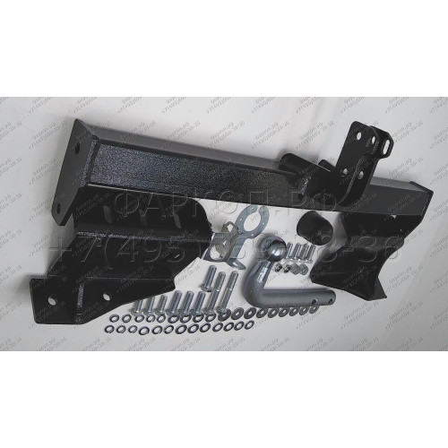 91001-A MOTODOR Фаркоп с оцинкованным шаром на Kia Sportage 2010-2015, Hyundai ix35 2010-2015 без выреза бампера. Тип шара: A. Нагрузки 1500/75 кг, масса фаркопа 19,2 кг (без электрики в комплекте)