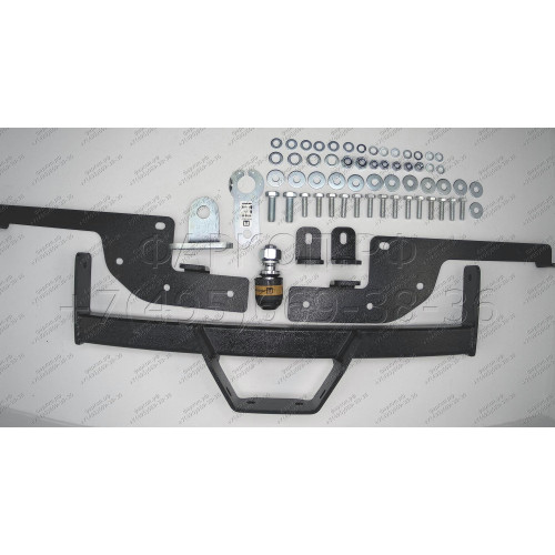 91716-FE MOTODOR Фаркоп с оцинкованным шаром на Renault Master FWD (передний привод) 2010-2014, 2014-, Nissan NV400 FWD (передний привод) 2011-, Opel Movano FWD (передний привод) 2010- без выреза в бампере. Тип шара: FE. Нагрузки 3000/100 кг, масса фаркоп