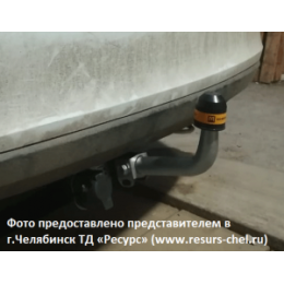 92301-A MOTODOR Фаркоп с оцинкованным шаром на Skoda Rapid 2012-2020, 2020-2022, Volkswagen Polo лифтбек 2020-2022. Необходима подрезка бампера. Тип шара: A. Нагрузки: 1500/75 кг, 