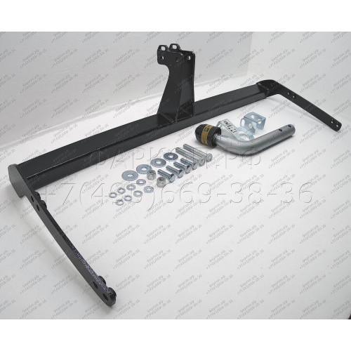 92301-A MOTODOR Фаркоп с оцинкованным шаром на Skoda Rapid 2012-2020, 2020-2022, Volkswagen Polo лифтбек 2020-2022. Необходима подрезка бампера. Тип шара: A. Нагрузки: 1500/75 кг, масса фаркопа 13,4 кг (без электрики в комплекте)